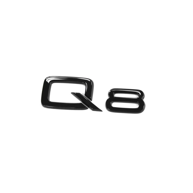 Audi 4M8071803 Lettering Q8 Black Tuning Exclusive Black Edition Emblem