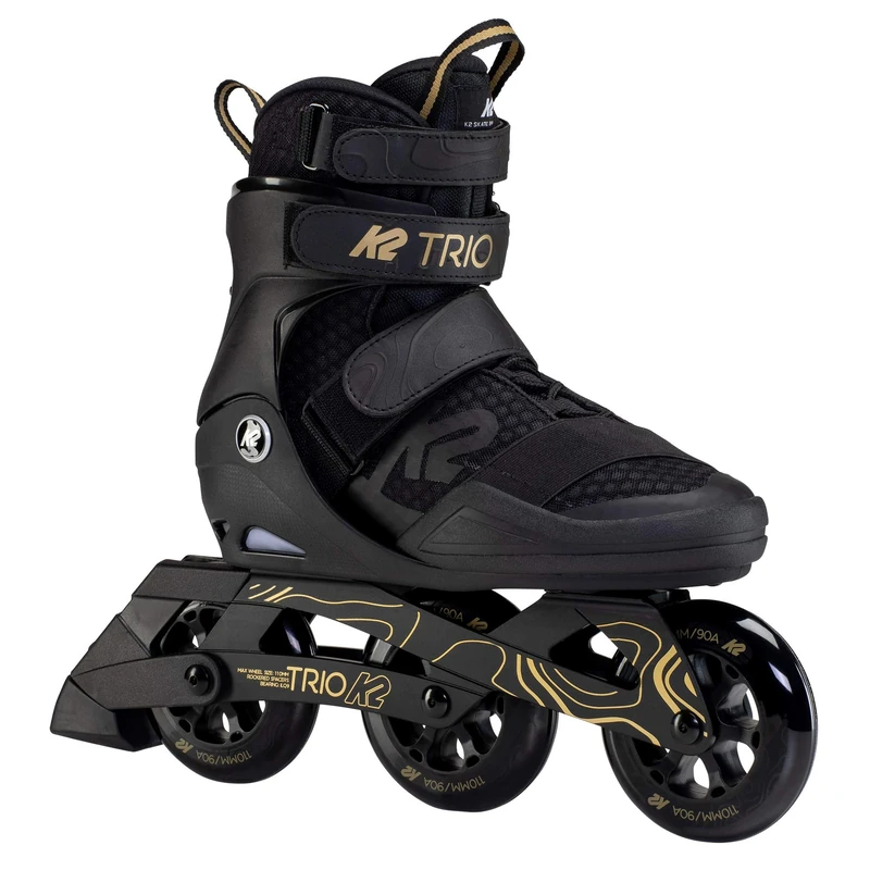 K2 TRIO 110 Inline Skate 2021 black/gold, 44