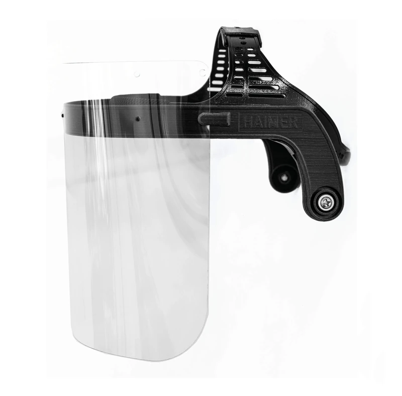 Haimer Face Shield Protective Mask 0.175 mm Model 1 Black