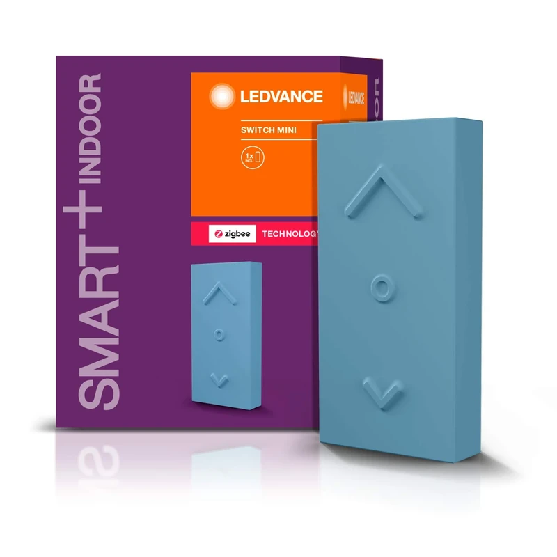 LEDVANCE Smart+ Mini Switch Blue, ZigBee Light Switch, Dimmer and Remote Control for LED Lamps, Extension for Your Smart Home (4-Pack)