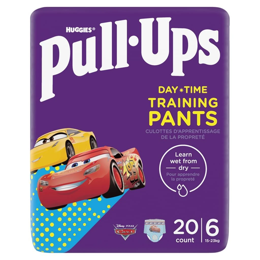 Huggies Pull-Ups Unisex Day Time Training Nappy Pants, Size 6, 20 Pants