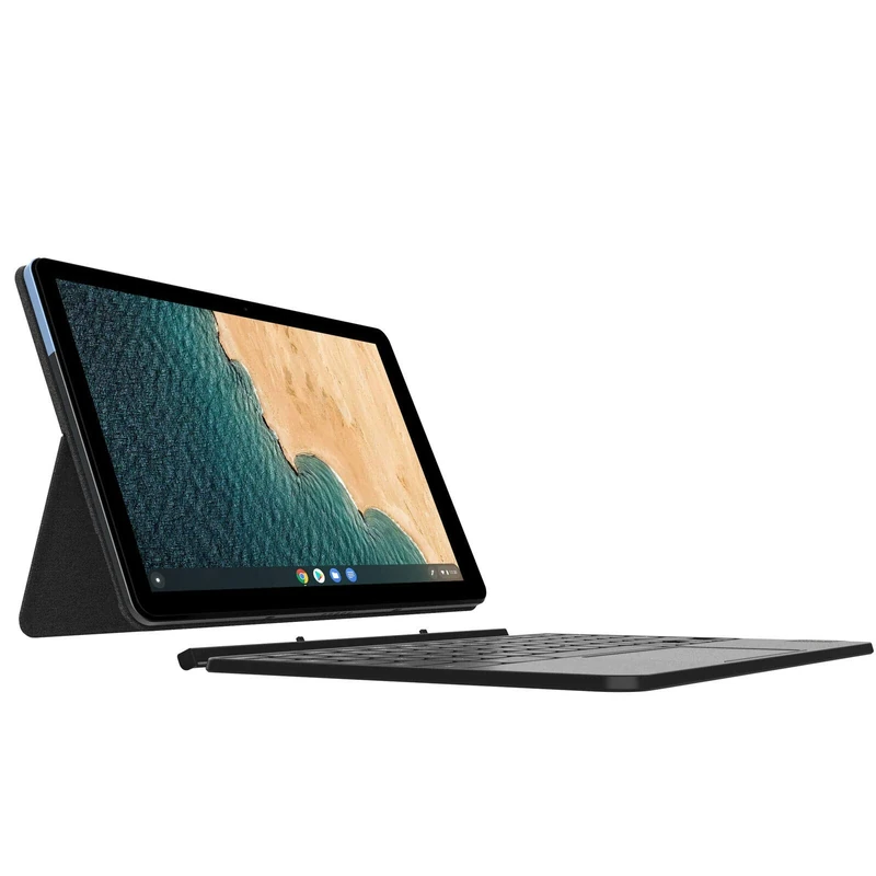 Lenovo IdeaPad Duet Chromebook 10.1 Inch FHD 2-in-1 Laptop - (MediaTek P60T, 4 GB RAM, 64 GB eMCP, Chrome OS)
