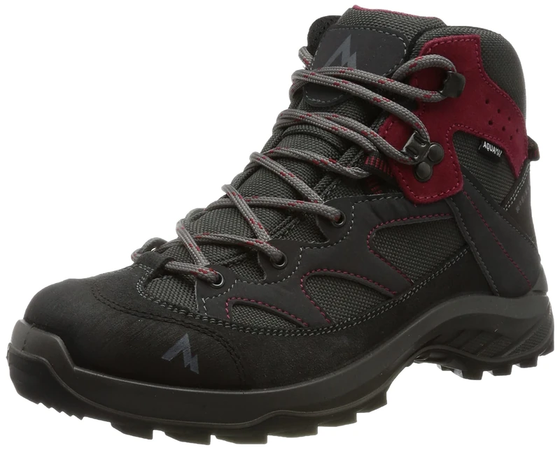 Mc Kinley Travel Comfort AQX Mountain Biking Shoe Anthracite/PINKDARK 8