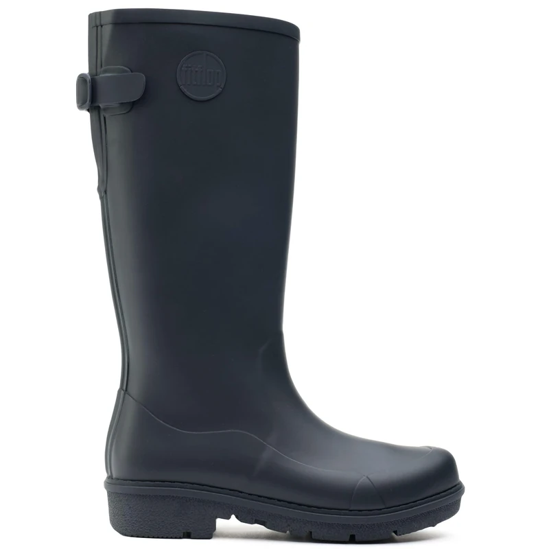 Fitflop Women's Wonderwelly - Tall Rain Boot, Midnight Navy, 4 UK