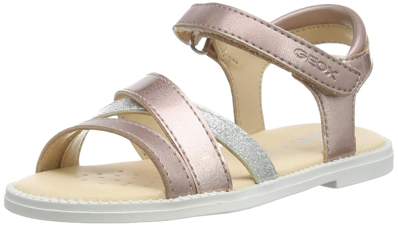 Geox Girl's J Sandal Karly, ROSE, 11 Child UK (29 EU)