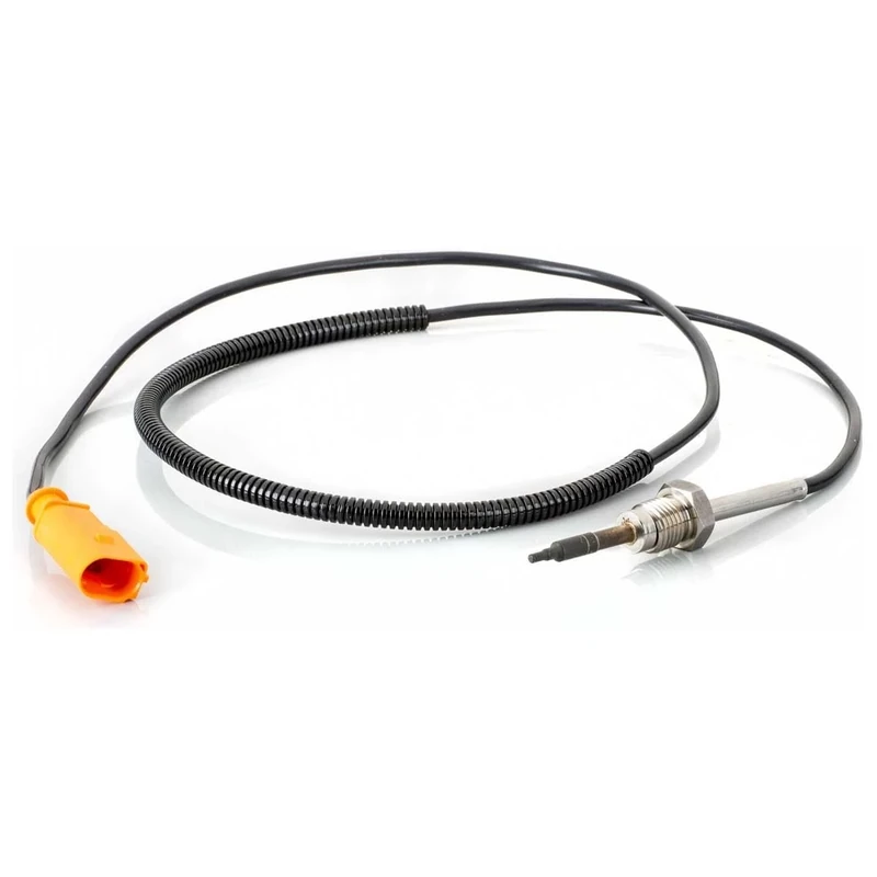HELLA 6PT 014 494-801 Sensor, exhaust gas temperature - 2-pin connector - Bolted - Cable: 1050mm