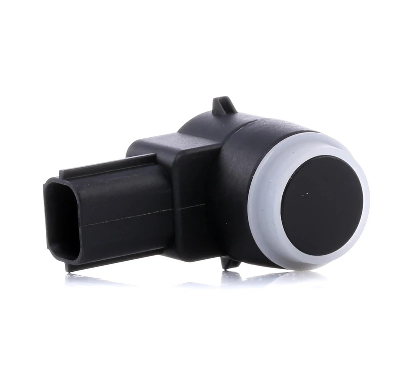 HELLA 6PX 358 141-111 Sensor, parking distance control - angled - 3-pin connector - Plugged - Paintable - with fastening ring
