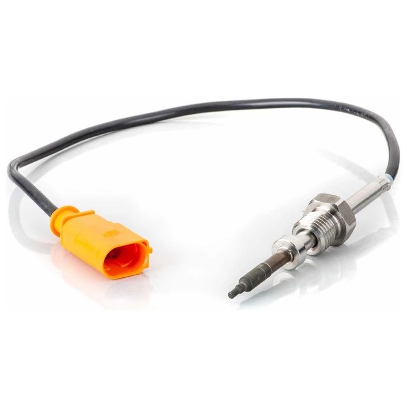 HELLA 6PT 014 494-791 Sensor, exhaust gas temperature - 2-pin connector - Bolted - Cable: 340mm