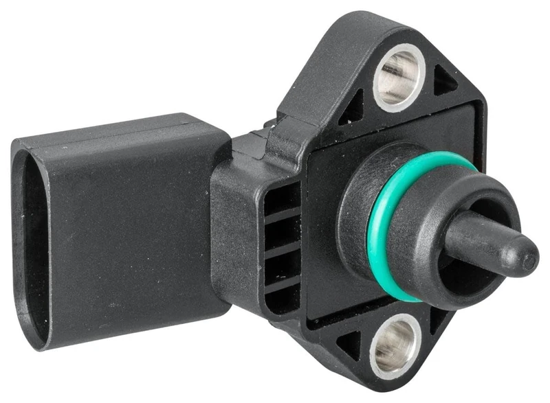 HELLA 6PP 358 152-011 Sensor, boost pressure - 4-pin connector - Bolted