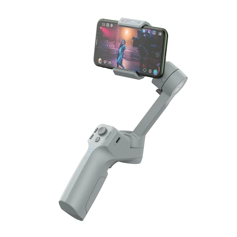 MOZA Mini-MX Ultra-Compact Folding Handheld 3-Axis Gimbal Stabiliser for iPhone and Android Smartphone