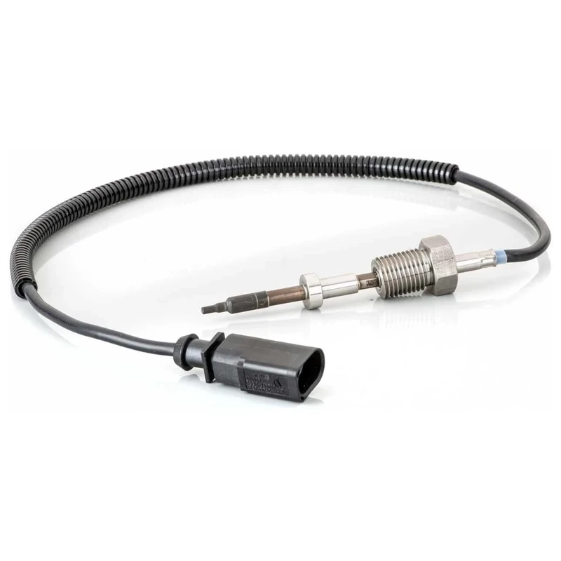 HELLA 6PT 014 494-711 Sensor, exhaust gas temperature - 2-pin connector - Bolted - Cable: 460mm