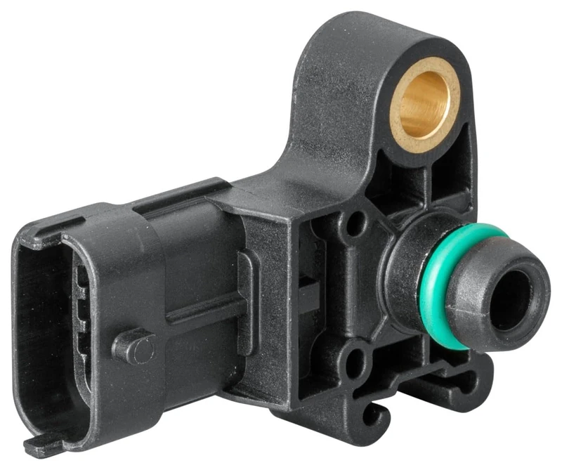 HELLA 6PP 358 152-051 Sensor, boost pressure - 3-pin connector - Bolted