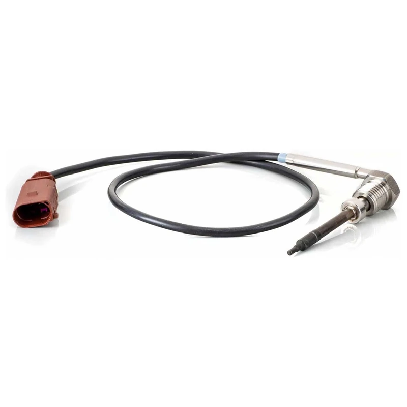 HELLA 6PT 014 494-691 Sensor, exhaust gas temperature - 2-pin connector - Bolted - Cable: 460mm - Image 1