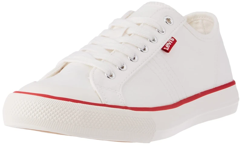 Levi's Women's Hernandez S Sneakers,Regular White, 3 UK