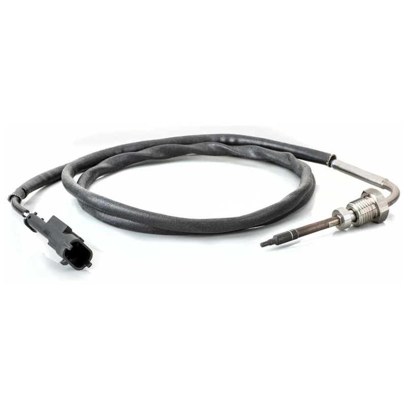 HELLA 6PT 014 494-641 Sensor, exhaust gas temperature - 2-pin connector - Bolted - Cable: 1120mm