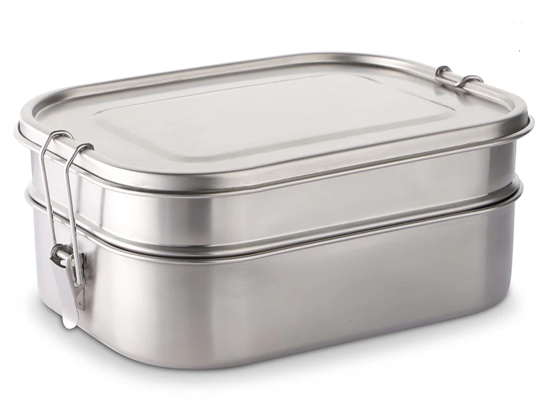 Weis 17314 Lunch Box, Stainless Steel