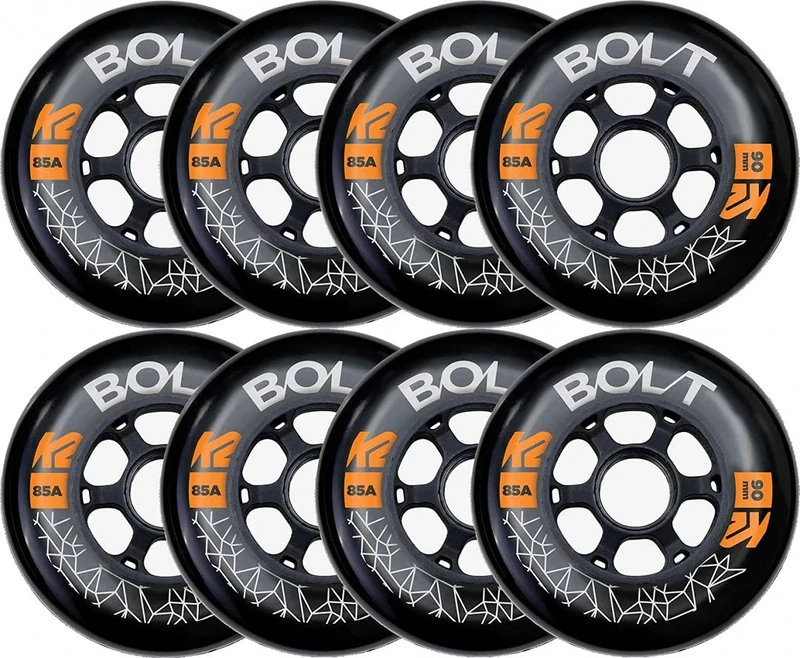 K2 BOLT 90mm/85a 8-Pack Wheelset 2022 incl. ILQ9 Bearings - Image 1