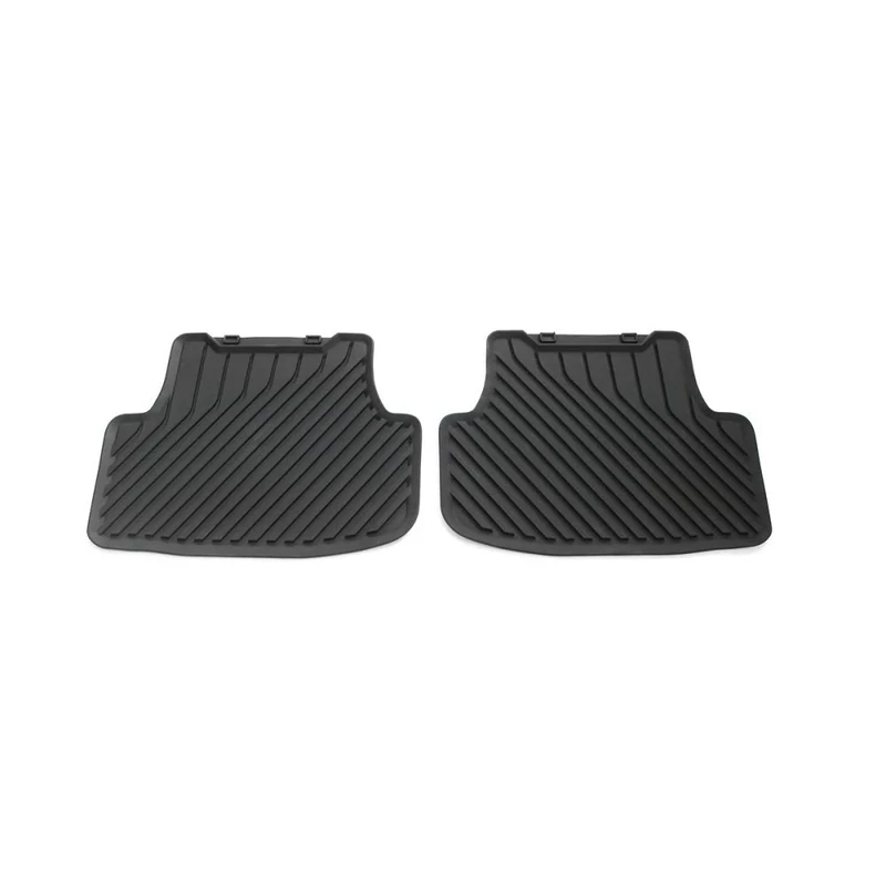 Audi 8Y4061511041 Rubber Floor Mats All Weather Mats 2 x Rubber Mats Rear Black
