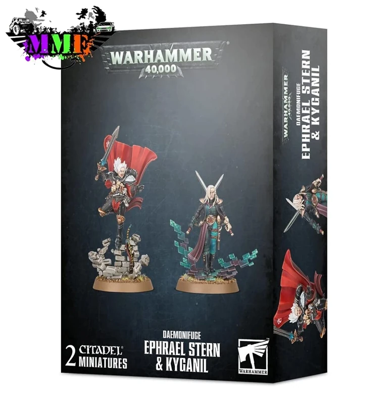 Games Workshop - Warhammer 40,000 - Daemonifuge Ephrael Stern & Kyganil - Image 1