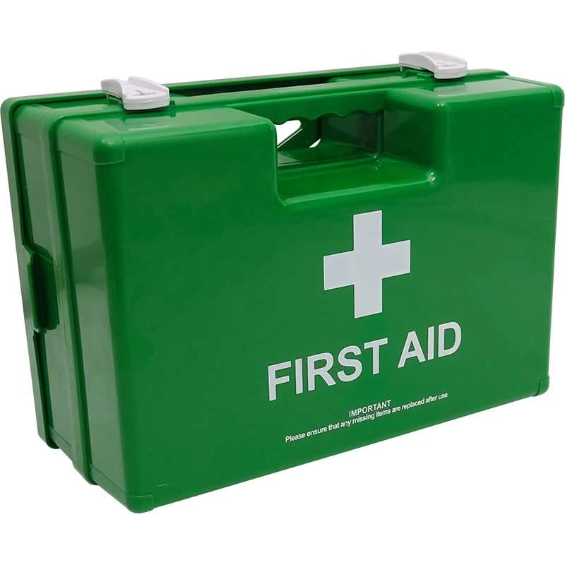 Safety First Aid Group Medium Deluxe Case, Empty First Aid Box with Dividers and Dust Seals