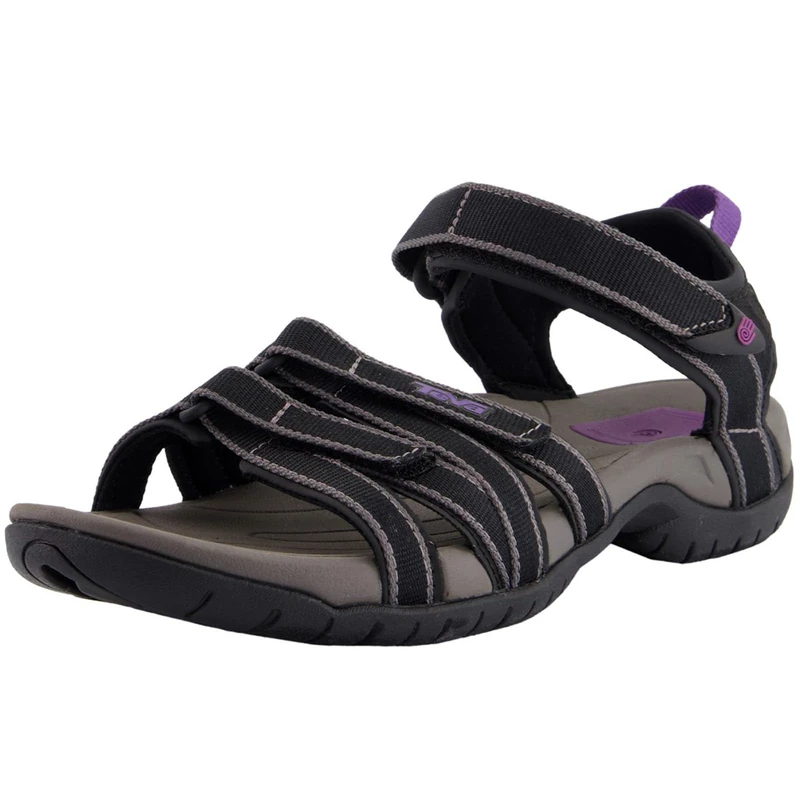 Teva Women's Tirra Sport Sandal, Black/Grey, 10 UK
