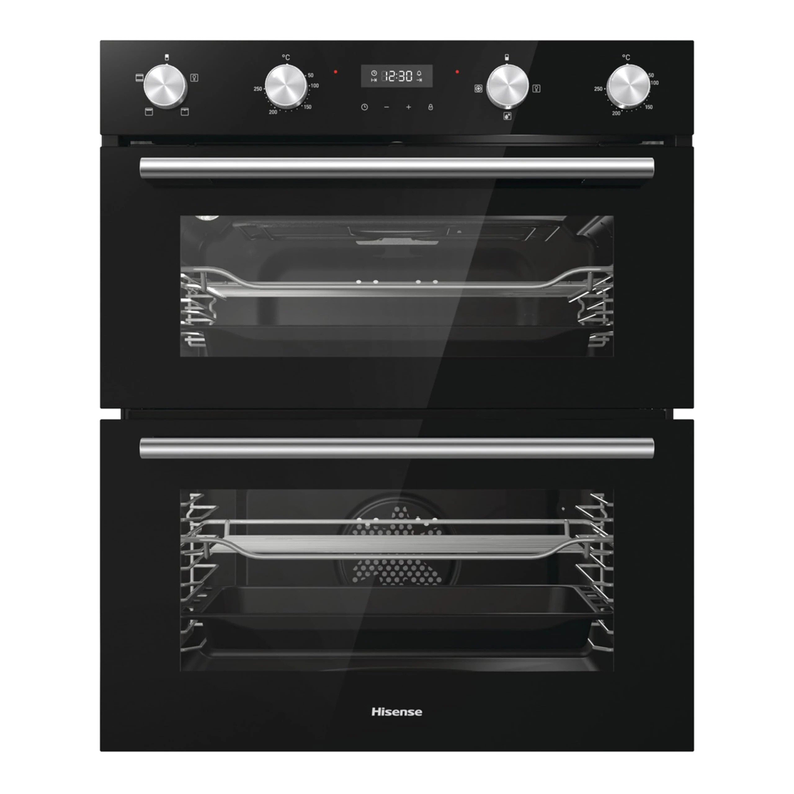 Hisense BID75211BGUK Built Under Electric Double Oven - Black - A/A Rated