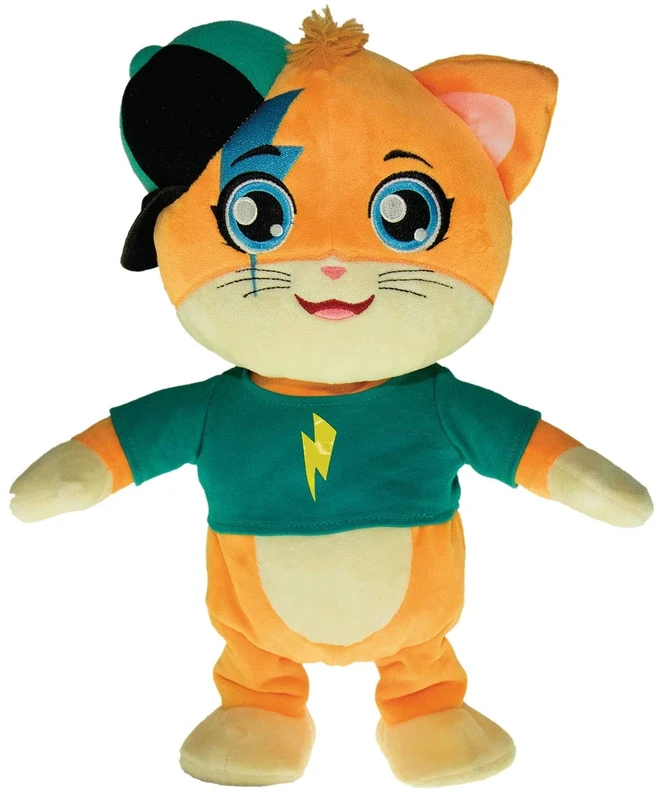 Smoby 44 Cats Dancing Lightning with Lights and Songs from the TV Series, 30 cm, from 12 Months, Character and Accessories, 7600170215