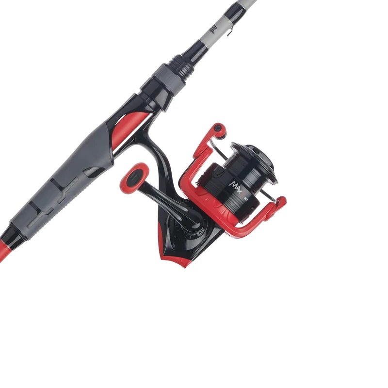 Abu Garcia Black Max & Max X Spinning Reel and Fishing Rod Combos (All Models & Sizes)