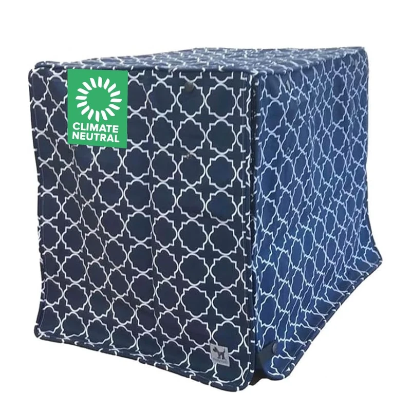 Molly Mutt Dog Crate Cover - Fits 30"x19"x21" Crate - Small Dog & Puppy Kennel Cover - Fabric