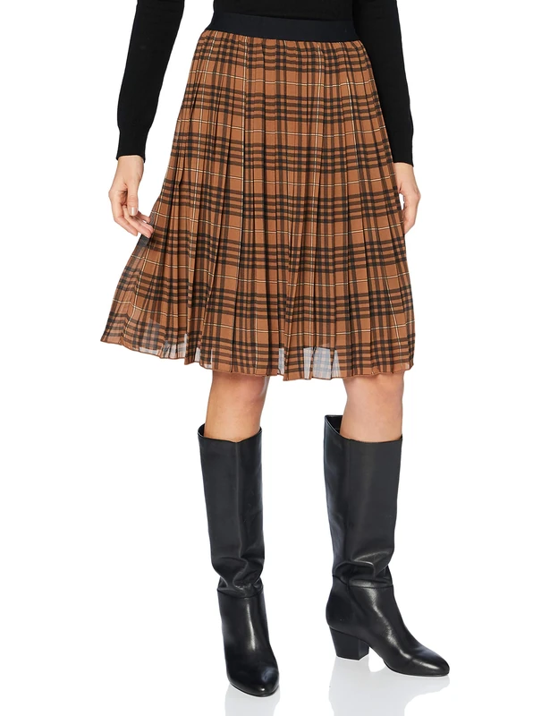SPARKZ COPENHAGEN Women's Arina Skirt, Chestnut, M - Image 1