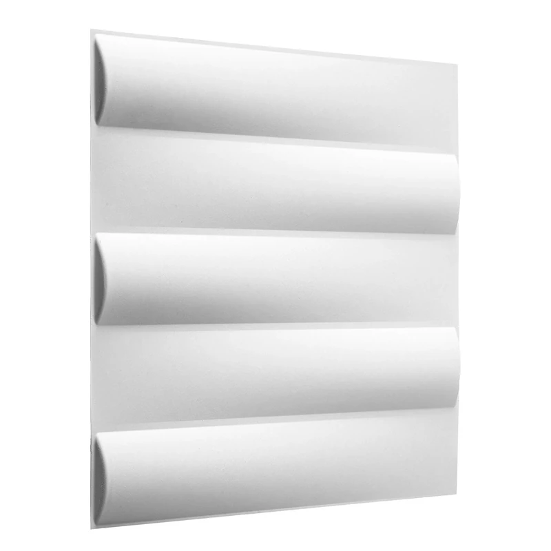 WALPLUS W3DP0016 Jayden 3D Wall Panel, White