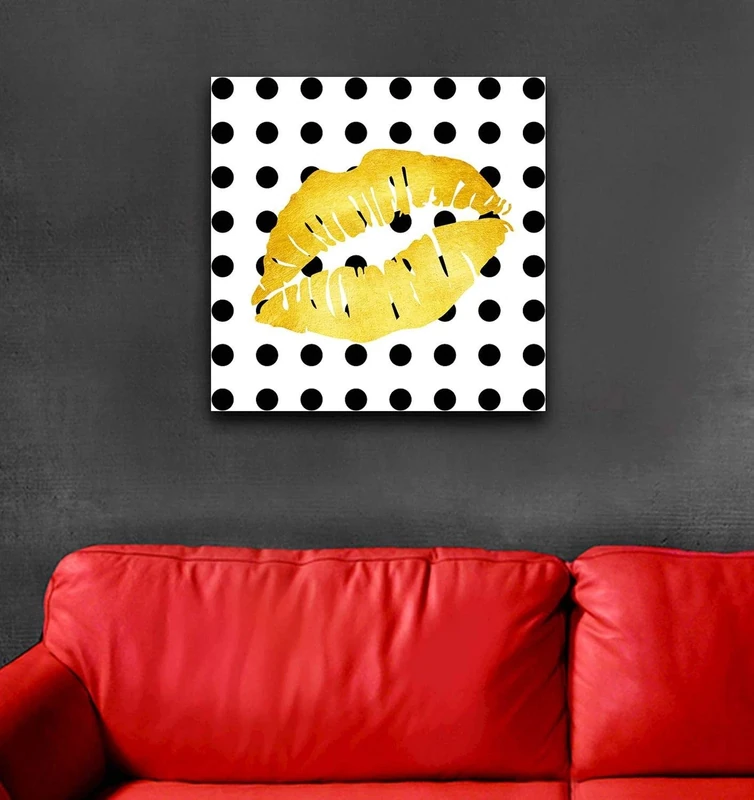 Homemania Picture, Polyester, Wood, Multicoloured, 50 x 2 x 50 cm, 8 Units