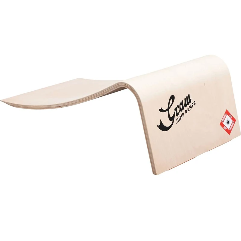 Graw Youth Unisex Jumping Ramp (Beech), Natural Wood, 85,5000 cm
