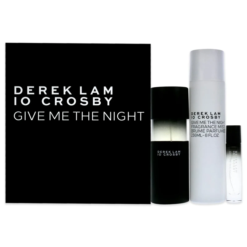 Derek Lam Give Me The Night Spring 20 For Women 3 Pc Set 3.4Oz Edp Spray, 10Ml Edp Spray, 8Oz Fragrance Mist