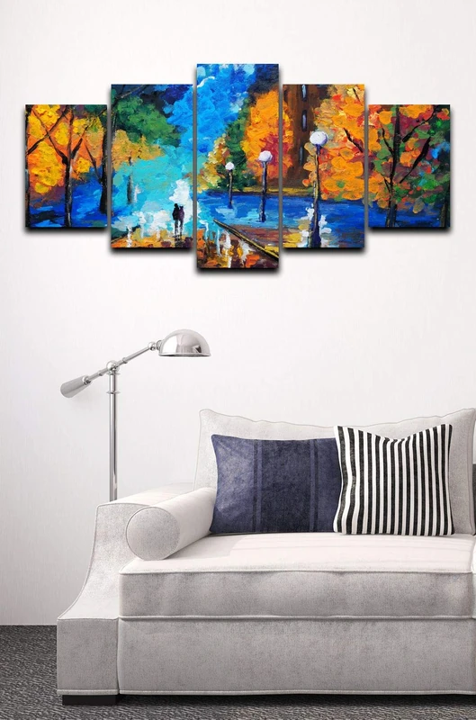 Homemania Picture 20 x 2 x 50 cm Multi-Coloured