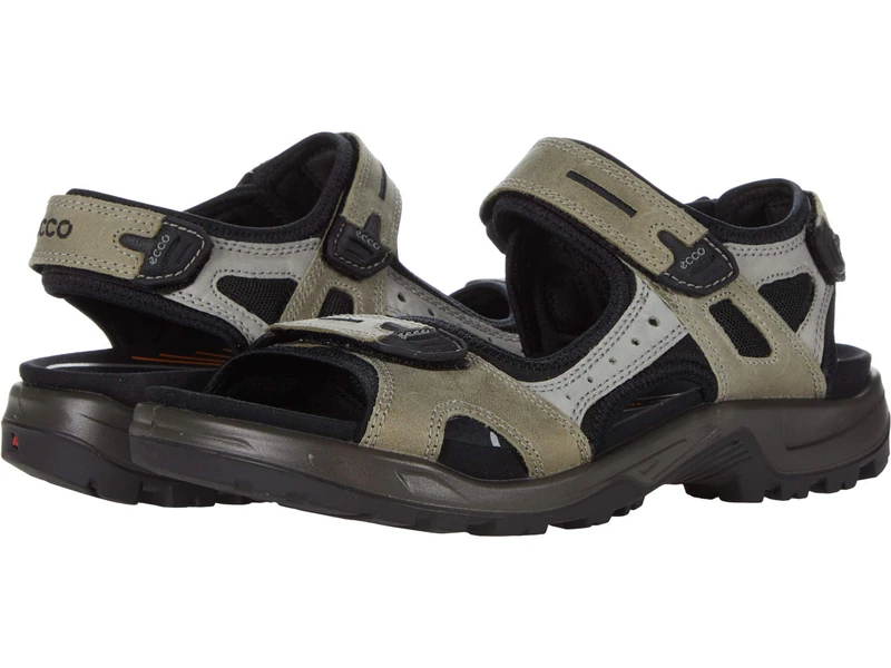 ECCO OFFROAD Men's Open Toe Sandals, VETIVER/WILD DOVE, 13 UK