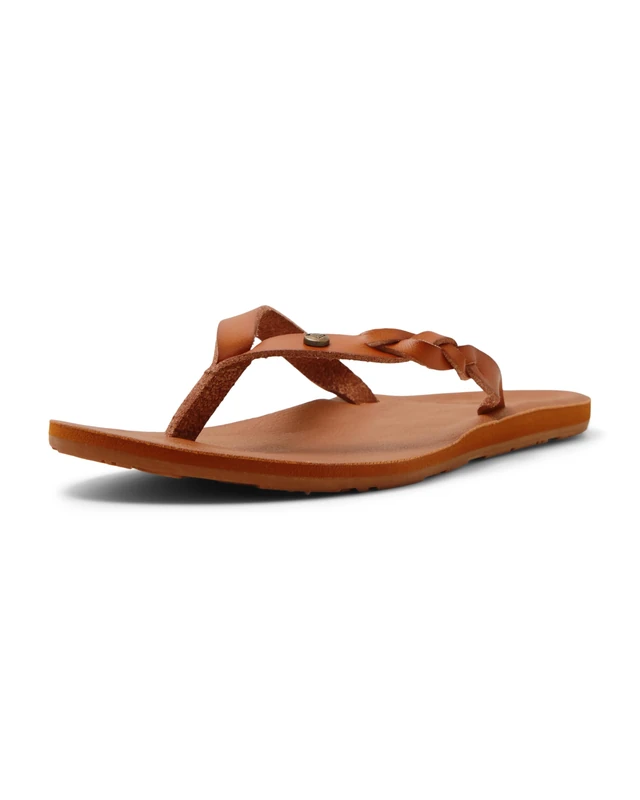 Roxy Women's Liza Sandal, Tan Combo, 4 UK