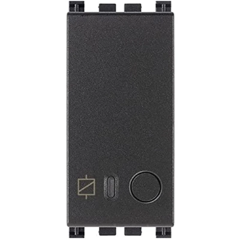 Vimar 19593 Arké IoT View Wireless Connected Actuator with NO 16A Relay Output, Local and Remote Control, Dual Technology on Bluetooth 5.0 and Zigbee 3.0 Standard