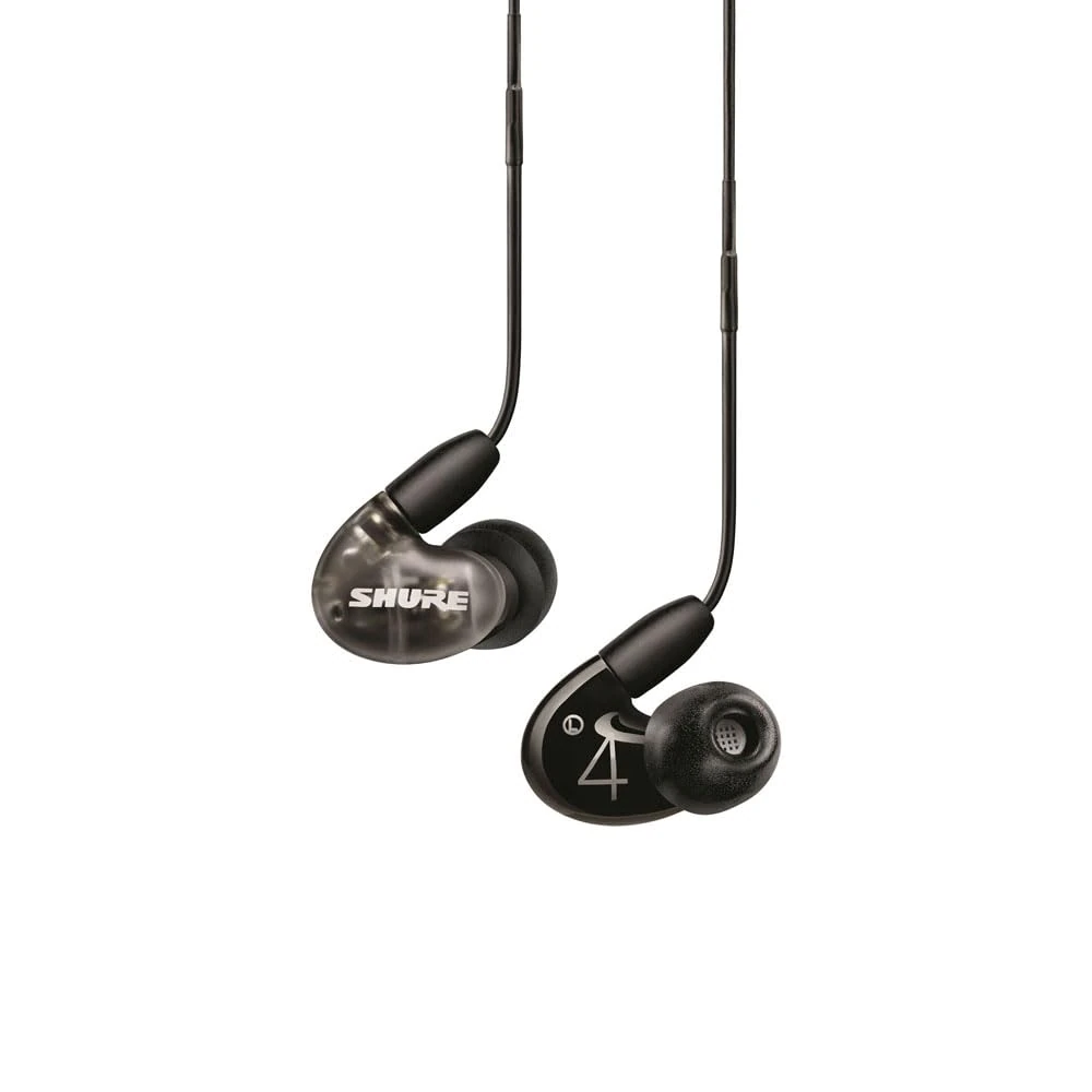 Shure Earbuds, Black, Aonic 4