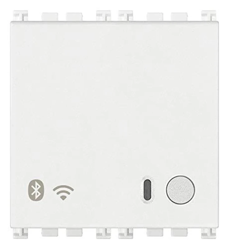 Vimar 19597.B Arké Gateway Connected IoT Bluetooth Wi-Fi for Integration, Configuration, View Wireless Supervision, via Cloud and App, 2 Modules