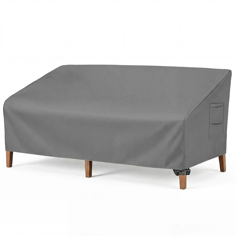 Vailge Patio Sofa Cover 60wx35Dx35H, Grey