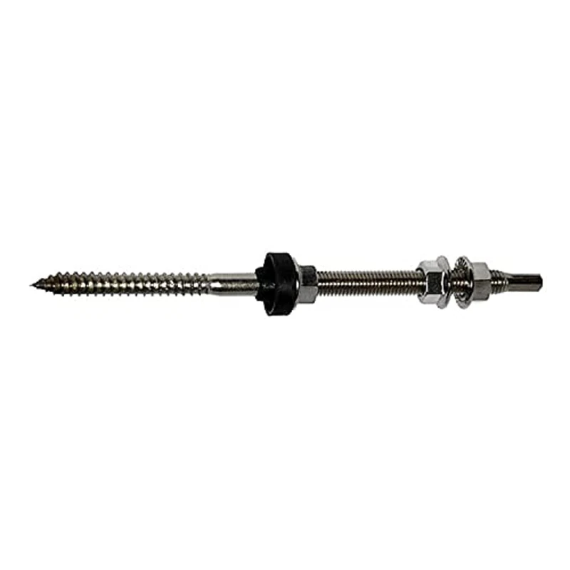 Fischer Double Threaded Screw with Gasket STSR 10X250 A2 Stainless Steel (25 PCs.) - Image 1