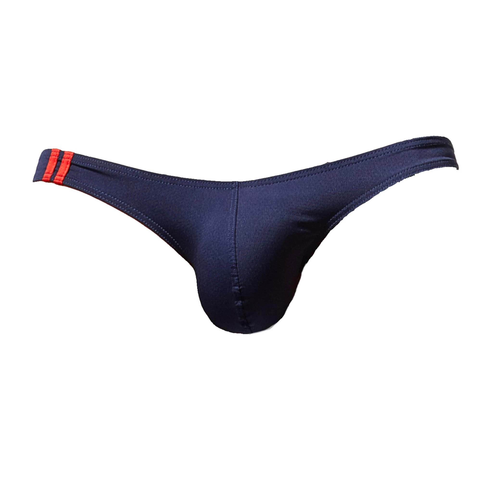 Newsywell Men's Spandex Bikinis Microfiber Low Rise Lightweight Briefs Underwear Navy Blue XX-Large