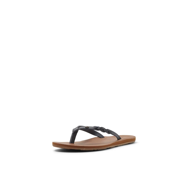 Roxy Women's Liza Sandal, Black, 4 UK