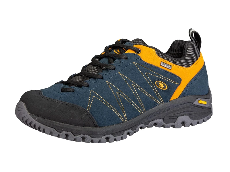 Brütting Unisex Adults' Mount Kapela Low Cross Country Running Shoe, Blue (Navy/Orange), 6 UK