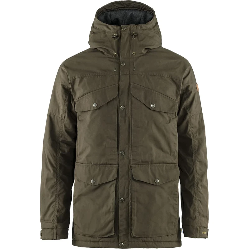 FJALLRAVEN F86220-633 Vidda Pro Wool Padded Jacket M Dark Olive S