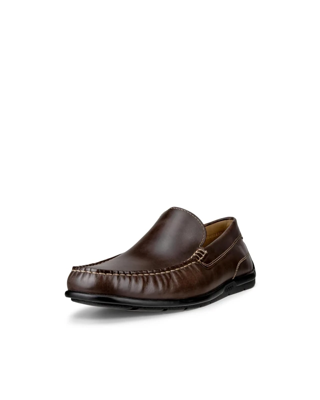 ECCO Men's Classic MOC 2.0 Shoes, Brown, 10 UK