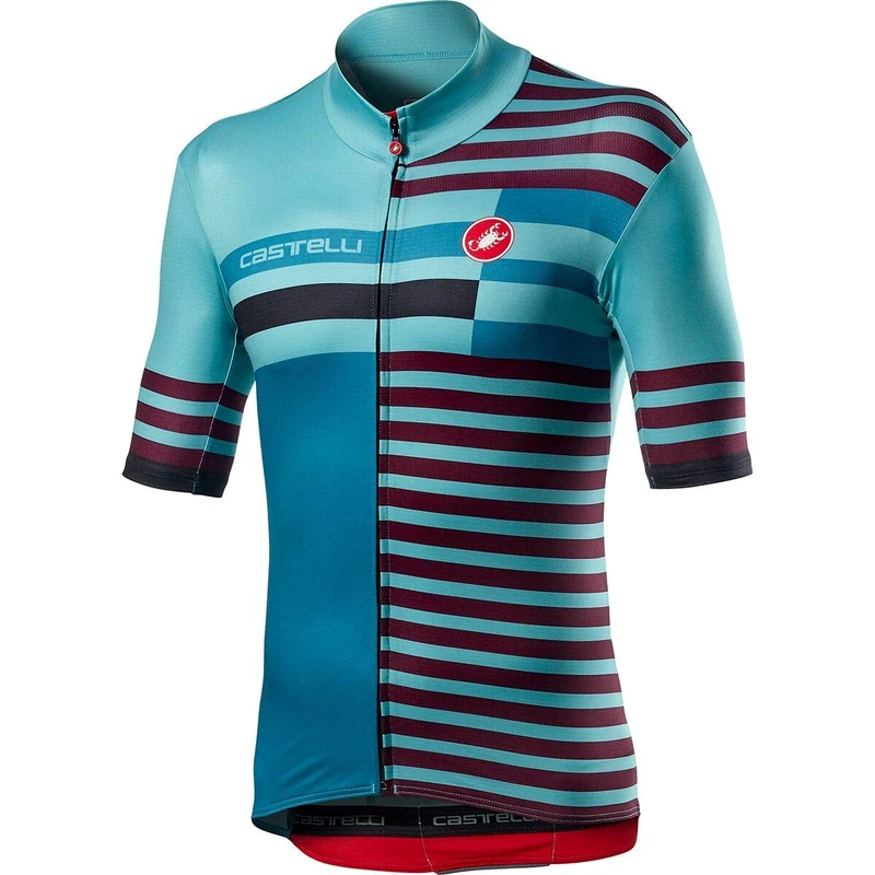 Castelli Mid Weight Pro Jersey Men's T-Shirt, mens, T-Shirt, 4520520, sky blue, S