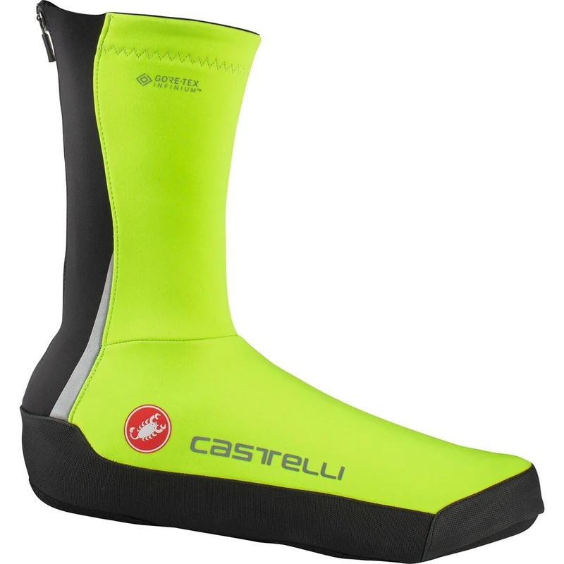 CASTELLI 4520538-032 INTENSO UL SHOECOVER Shoe Cover Unisex Yellow Fluo L