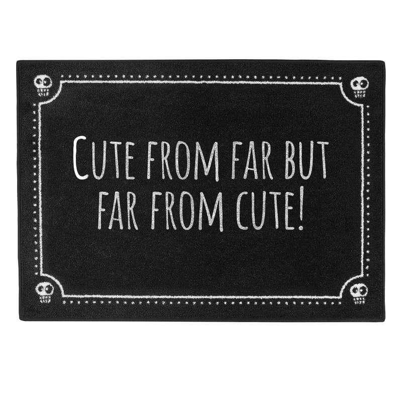 Pechkeks Misfortune Cookies Doormat "Cute from far"